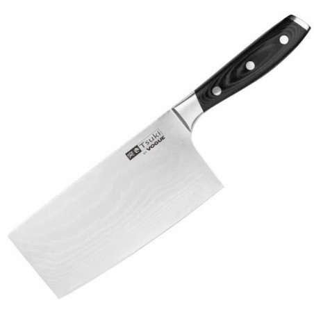 Couteau de cuisine Santoku 190 mm (lame couperet) série 7 Tsuki VOGUE