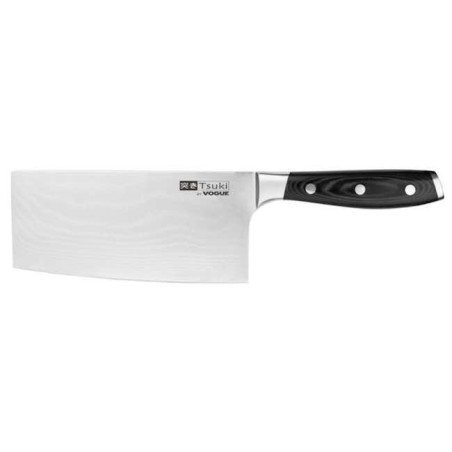 Couteau de cuisine Santoku 190 mm (lame couperet) série 7 Tsuki VOGUE