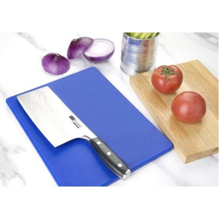 Couteau de cuisine Santoku 190 mm (lame couperet) série 7 Tsuki VOGUE