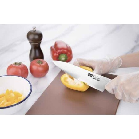 Couteau Santoku Tsuki série 8 200 mm VOGUE Couteau Santoku Tsuki série 8 200 mm VOGUE
