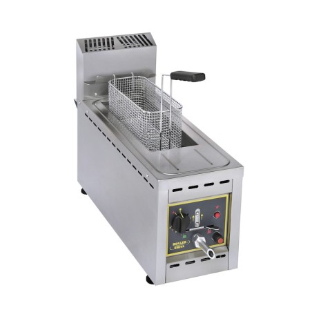 Friteuse gaz 8 litres profondeur 700mm ROLLER GRILL ref. RFG8