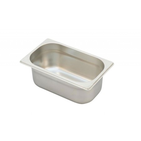 Bac GN 1/4 inox profondeur 100mm RONDA Bac GN 1/4 inox profondeur 100mm RONDA