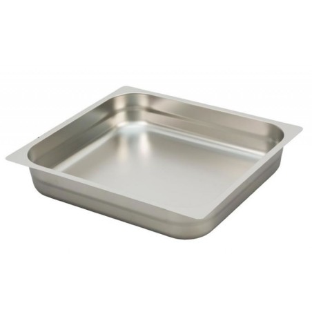 Bac GN 2/3 inox bords plats profondeur 60mm RONDA