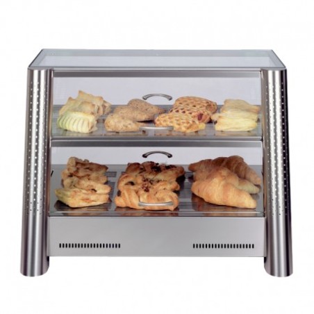 Vitrine chauffante SOFRACA ref. N60INOX