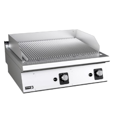 Grill pierres céramique gaz Propane 68x51cm FAGOR PROFESSIONAL, ref. B-G710I GN