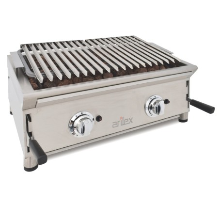 Grill pierre de lave gaz 60x40cm ARILEX, ref. 70BAR