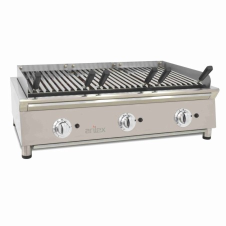 Grill pierre de lave gaz 90x40cm ARILEX, Ref 100VASN