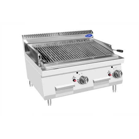 Grill pierre de lave gaz 71x53cm ATOSA, Ref. AT7G8CM-C