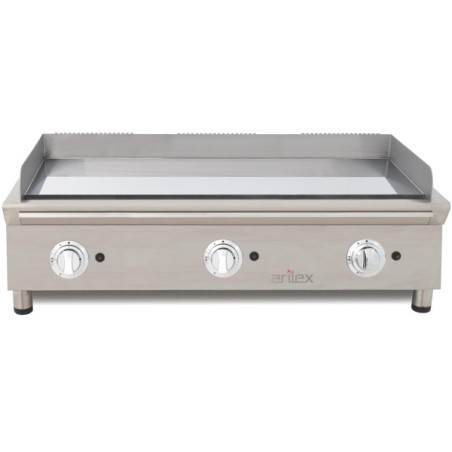 Fry-Top gaz chrome 90x40cm ARILEX, Ref. 100FRYGCN