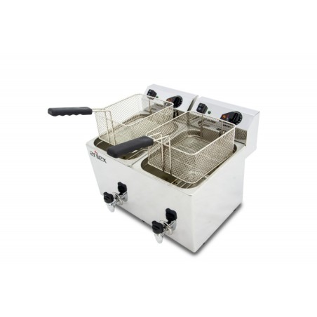 Friteuse 2x220V 2x8 litres ARILEX, Ref. EVO1010G