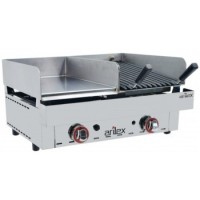 Grill mixte pierre de lave / Fry-Top